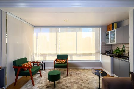 Apartamento à venda com 128m², 3 quartos e 4 vagas Apartamento à venda com 128m², 3 quartos e 4 vagasSala