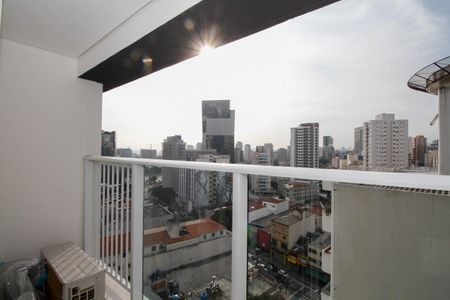 Studio para alugar com 25m², 1 quarto e sem vaga Studio para alugar com 25m², 1 quarto e sem vagaVaranda