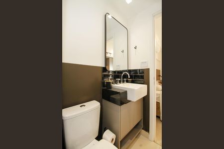 Studio para alugar com 25m², 1 quarto e sem vaga Studio para alugar com 25m², 1 quarto e sem vagaBanheiro