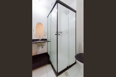 Banheiro de apartamento para alugar com 1 quarto, 28m² em Vila Dom Pedro I, São Paulo