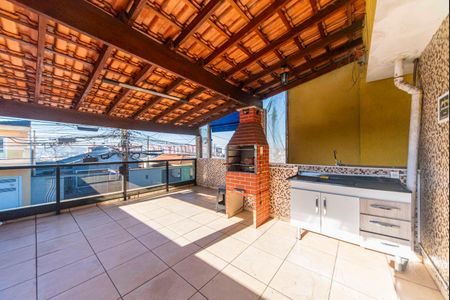 Varanda Gourmet de casa à venda com 2 quartos, 125m² em Vila Linda, Santo André