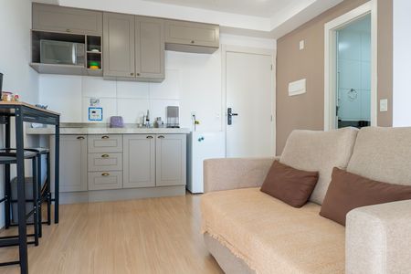 Apartamento para alugar com 33m², 1 quarto e sem vaga