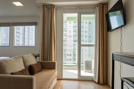 Apartamento para alugar com 33m², 1 quarto e sem vaga