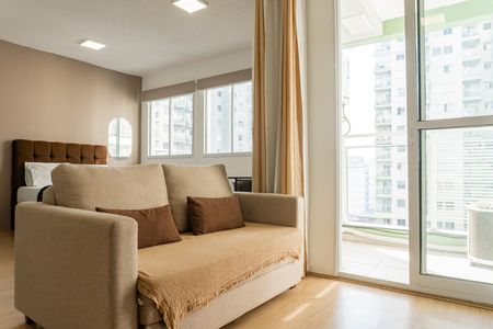 Apartamento para alugar com 33m², 1 quarto e sem vaga