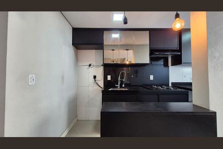 Cozinha de apartamento para alugar com 2 quartos, 49m² em Vila Homero Thon, Santo André