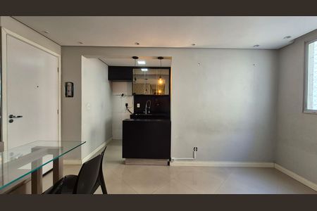 Sala de apartamento para alugar com 2 quartos, 49m² em Vila Homero Thon, Santo André