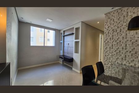 Sala de apartamento para alugar com 2 quartos, 49m² em Vila Homero Thon, Santo André