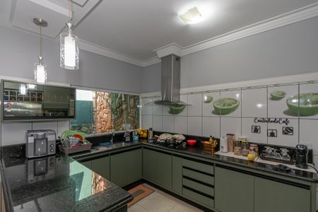 Cozinha de casa para alugar com 4 quartos, 264m² em Jardim Santa Clara (nova Veneza), Sumaré