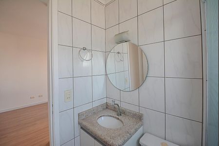 Banheiro de apartamento à venda com 1 quarto, 55m² em Vila Goncalves, São Bernardo do Campo