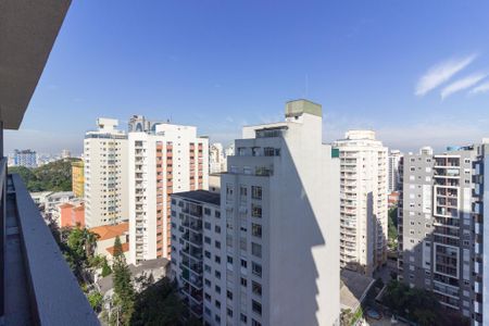 Vista/Varanda de kitnet/studio para alugar com 1 quarto, 26m² em Pinheiros, São Paulo