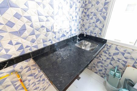 Apartamento para alugar com 44m², 2 quartos e 1 vaga Apartamento para alugar com 44m², 2 quartos e 1 vagaCozinha e Área de Serviço