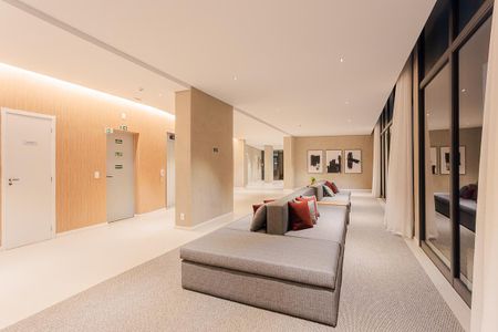Área comum de kitnet/studio para alugar com 1 quarto, 31m² em Pinheiros, São Paulo