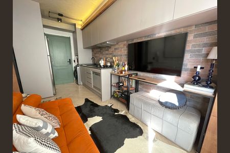 Sala de apartamento para alugar com 1 quarto, 29m² em Ferreira, São Paulo
