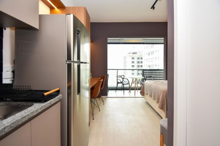 Studio para alugar com 27m², 1 quarto e 1 vaga Studio para alugar com 27m², 1 quarto e 1 vagacozinha