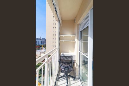 Sala - Varanda de kitnet/studio para alugar com 1 quarto, 30m² em Vila das Belezas, São Paulo