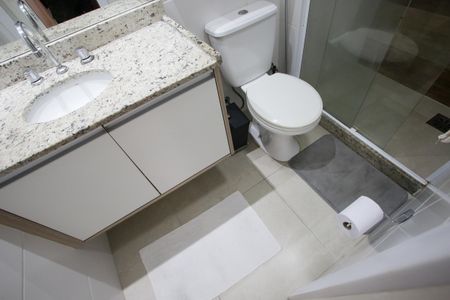 Apartamento à venda com 60m², 2 quartos e 1 vagaBanheiro da Suíte