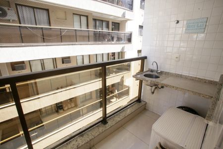 Varanda da Sala de apartamento à venda com 2 quartos, 60m² em Anil, Rio de Janeiro