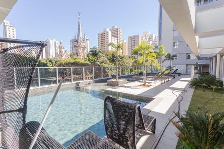 Área comum - Piscina 2 de apartamento para alugar com 2 quartos, 77m² em Funcionários, Belo Horizonte