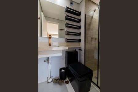 Banheiro de apartamento para alugar com 2 quartos, 43m² em Jardim Maringa, São Paulo