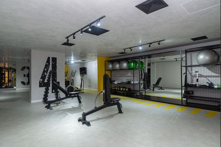 Apartamento à venda com 67m², 2 quartos e 1 vaga Apartamento à venda com 67m², 2 quartos e 1 vagaÁrea comum - Academia