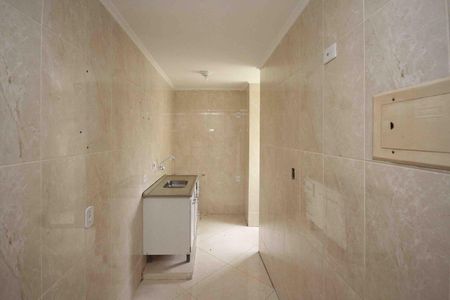 Cozinha de apartamento para alugar com 2 quartos, 47m² em Jardim Paraguacu, São Paulo