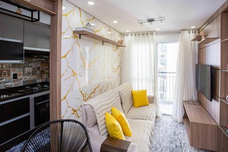 Sala de apartamento para alugar com 2 quartos, 50m² em Centro, Diadema