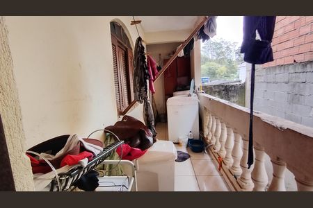 Área de serviço de casa para alugar com 2 quartos, 100m² em Recreio Bela Vista, Suzano