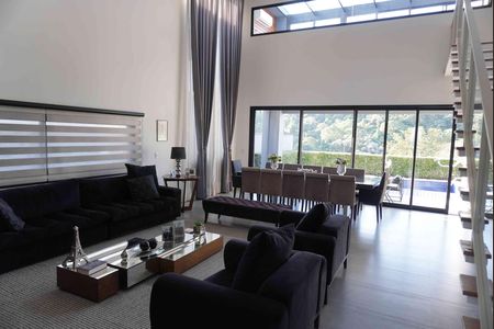 Sala de Estar de casa de condomínio à venda com 5 quartos, 460m² em Colinas da Anhanguera, Santana de Parnaíba
