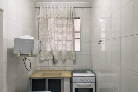 Cozinha  de apartamento para alugar com 1 quarto, 50m² em Cidade Ocian, Praia Grande