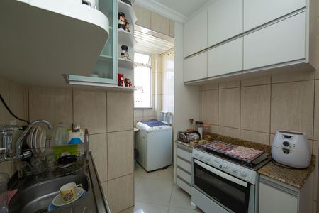 COZINHA de apartamento à venda com 3 quartos, 100m² em Monsenhor Messias, Belo Horizonte