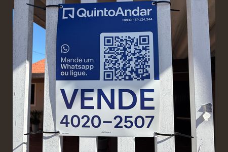 Plaquinha instalada GYZU-612 de casa à venda com 3 quartos, 200m² em Jardim Pacaembu, Jundiaí