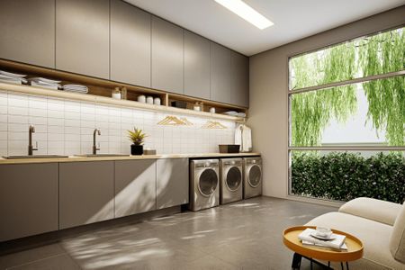 Área comum - Lavanderia de kitnet/studio à venda com 1 quarto, 38m² em Vila Zilda, São Paulo