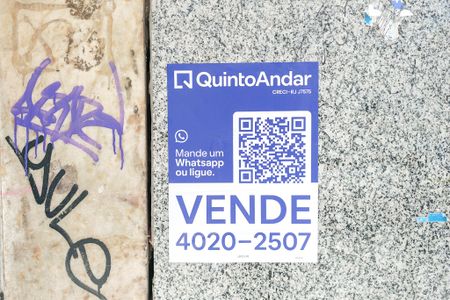 Placa de apartamento à venda com 1 quarto, 27m² em Centro, Rio de Janeiro