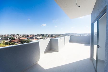 area externa cobertura  de apartamento à venda com 2 quartos, 110m² em Goiânia, Belo Horizonte