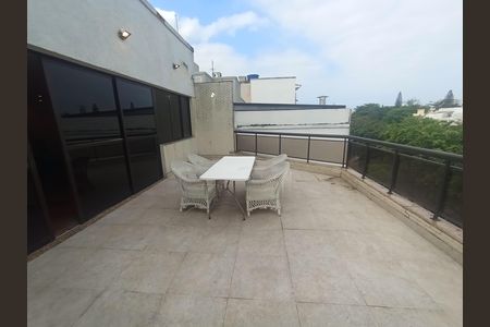 Varanda de apartamento para alugar com 4 quartos, 185m² em Barra da Tijuca, Rio de Janeiro