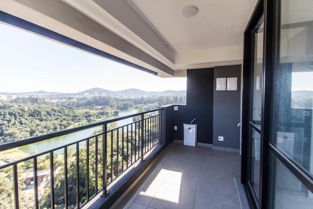 Varanda gourmet de apartamento à venda com 1 quarto, 78m² em Alphaville Empresarial, Barueri