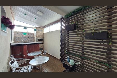 Área Gourmet de apartamento à venda com 3 quartos, 75m² em Buritis, Belo Horizonte