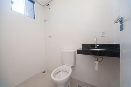 Banheiro Social de apartamento à venda com 2 quartos, 55m² em Goiânia, Belo Horizonte