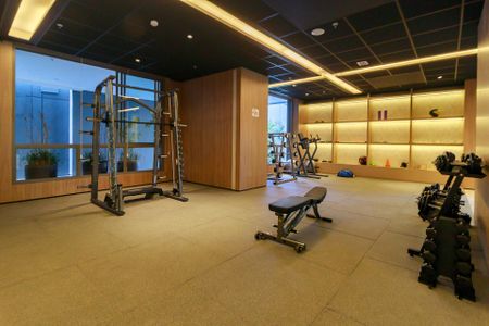 Apartamento para alugar com 107m², 2 quartos e 2 vagas Apartamento para alugar com 107m², 2 quartos e 2 vagasAcademia