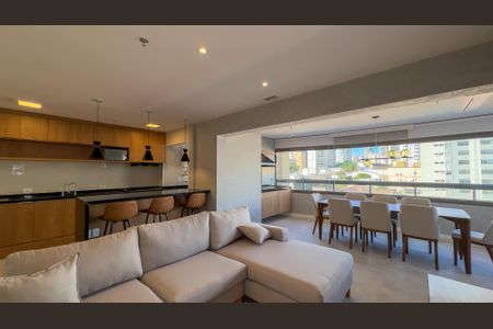 Apartamento para alugar com 107m², 2 quartos e 2 vagasSala