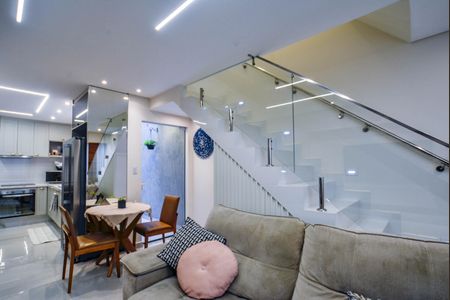 Sala 1 de casa à venda com 4 quartos, 150m² em Vila Camilópolis, Santo André