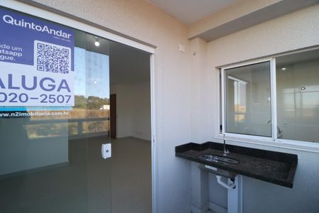 Sacada de apartamento para alugar com 2 quartos, 55m² em Novo Mundo, Uberlândia