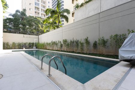 Área comum - Piscina de kitnet/studio para alugar com 1 quarto, 24m² em Vila Olímpia, São Paulo
