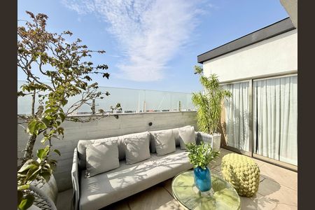 Varanda  de apartamento à venda com 4 quartos, 256m² em Campo Belo, São Paulo