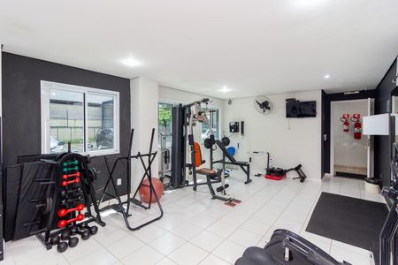 Apartamento para alugar com 43m², 1 quarto e sem vaga Apartamento para alugar com 43m², 1 quarto e sem vagaAcademia