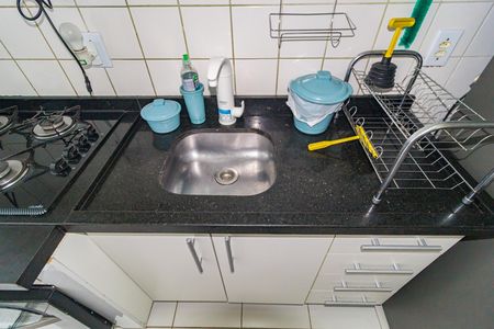 Apartamento para alugar com 43m², 1 quarto e sem vaga Apartamento para alugar com 43m², 1 quarto e sem vagaDetalhe - Cozinha