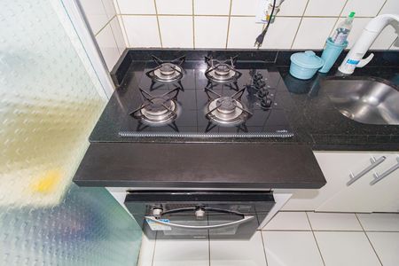 Detalhe - Cozinha de apartamento para alugar com 1 quarto, 43m² em Mooca, São Paulo