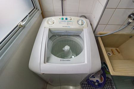 Detalhe - Área de Serviço de apartamento para alugar com 1 quarto, 43m² em Mooca, São Paulo