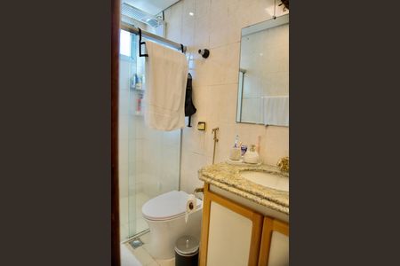 Suíte - Banheiro de apartamento à venda com 3 quartos, 90m² em Gutierrez, Belo Horizonte