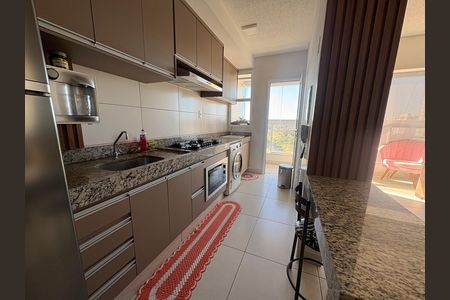 Cozinha / Lavanderia de apartamento para alugar com 2 quartos, 64m² em Vila Rosa, Goiânia